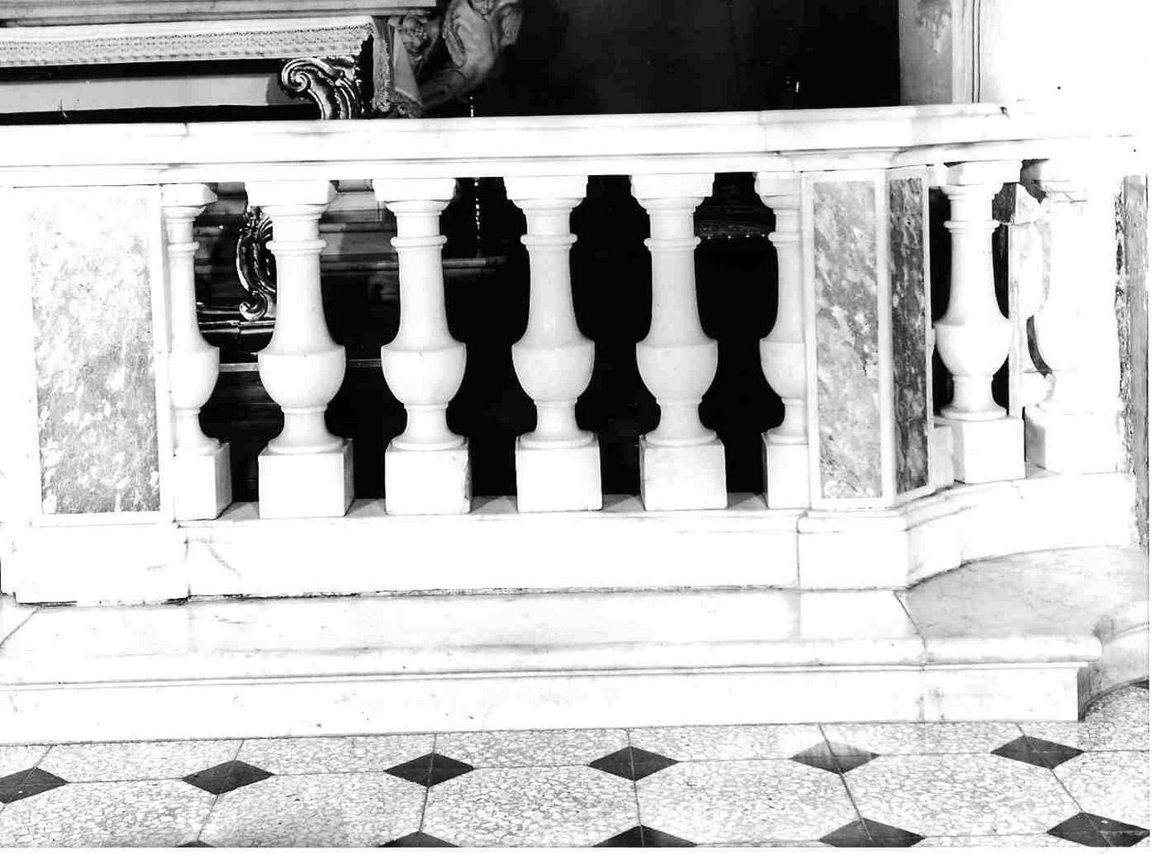 balaustrata, opera isolata - bottega ligure (primo quarto sec. XIX)