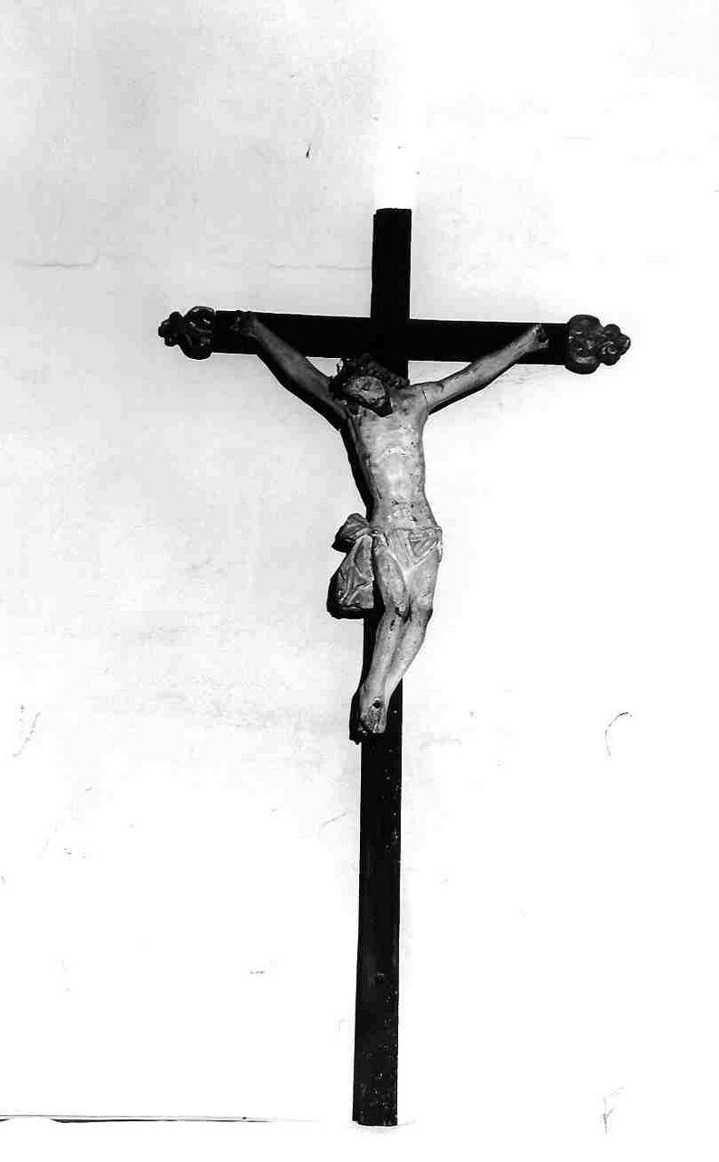 Cristo crocifisso (statua, elemento d'insieme) - bottega ligure (sec. XIX)
