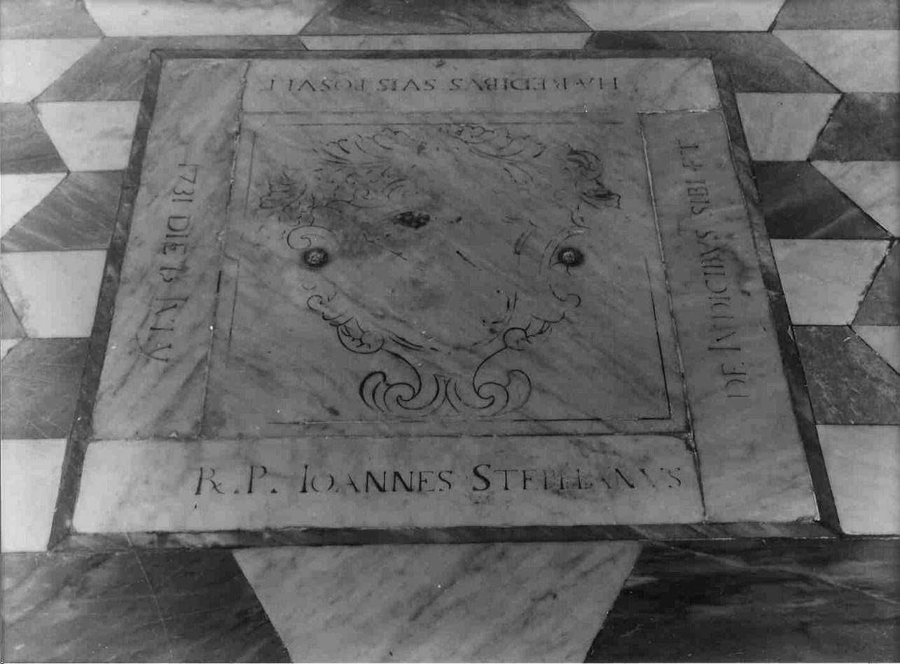 lapide, opera isolata - bottega ligure (secondo quarto sec. XVIII)