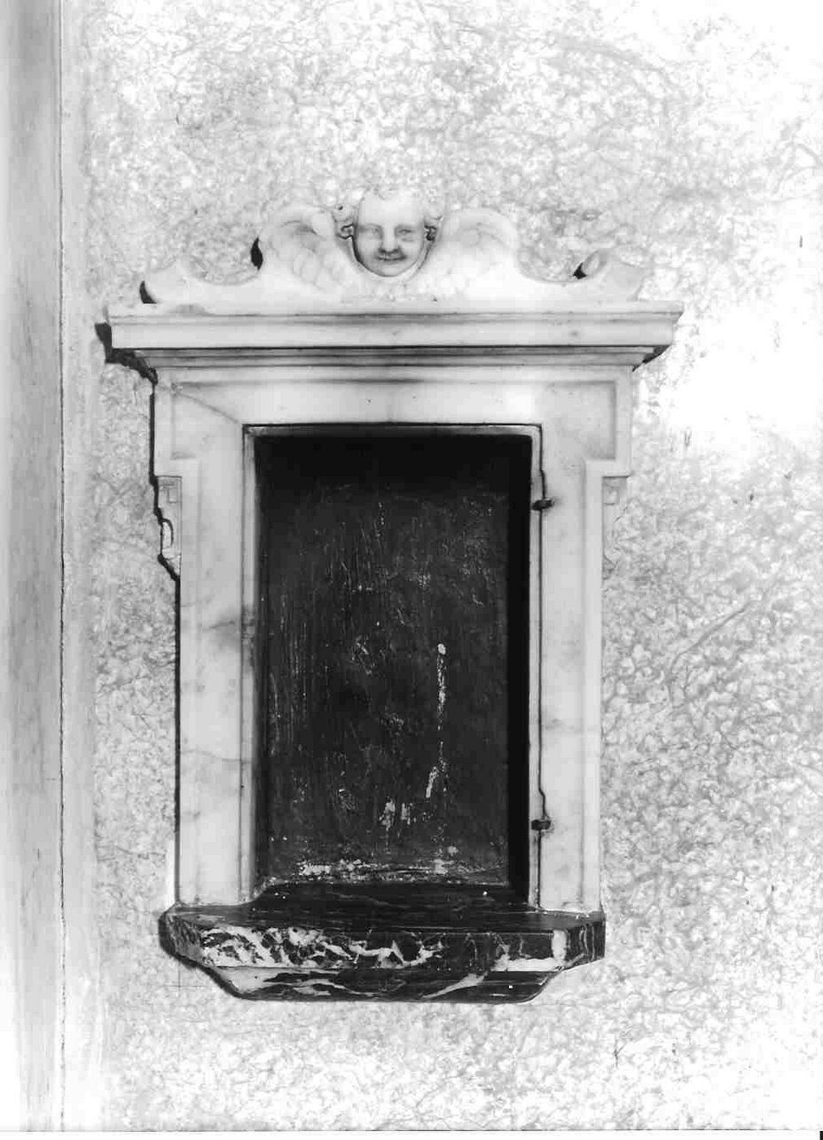cornice architettonica, opera isolata - bottega ligure (sec. XVII)