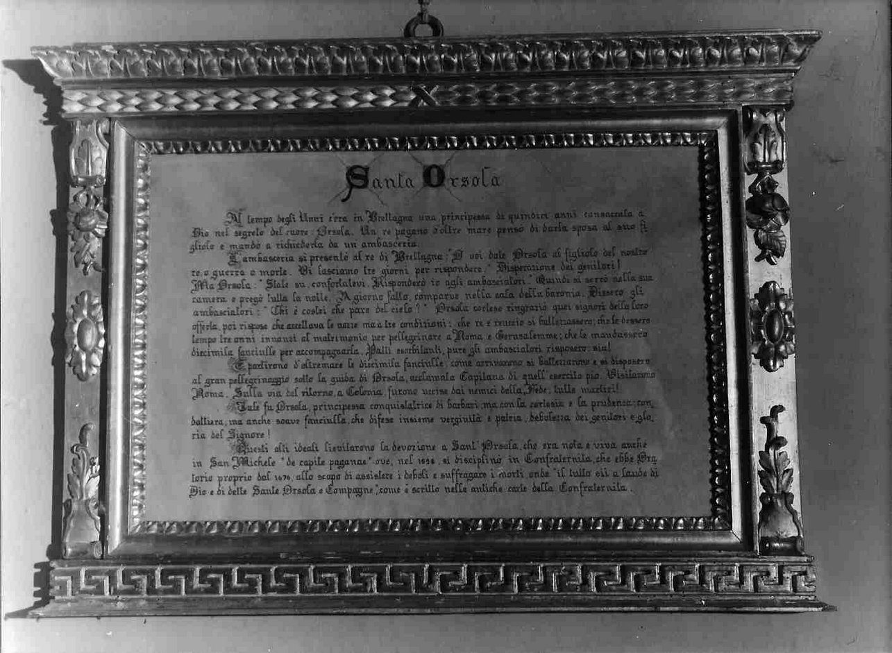 cornice, opera isolata - bottega ligure (sec. XIX)