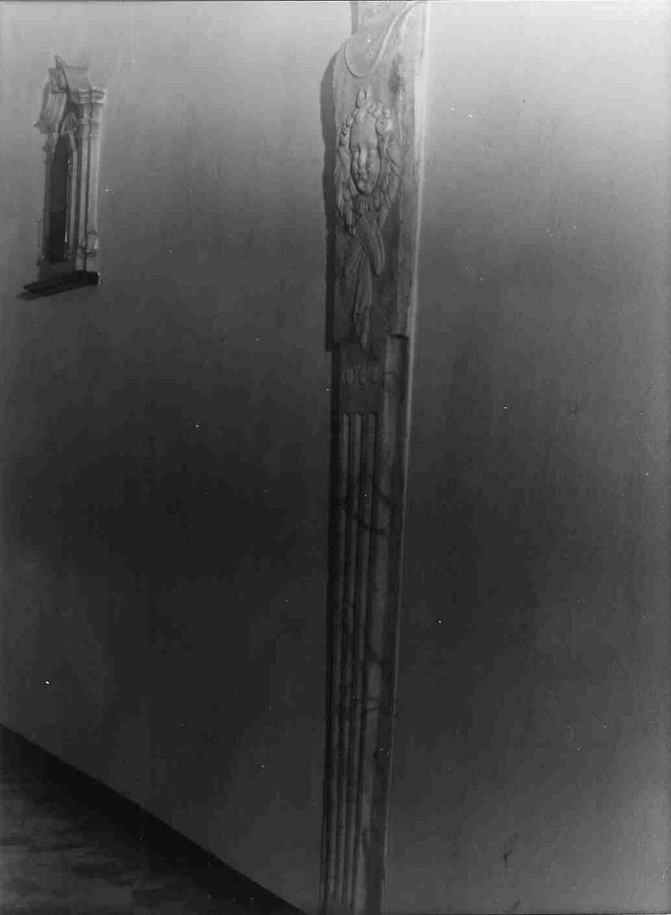 lesena, frammento - bottega italiana (sec. XVII)