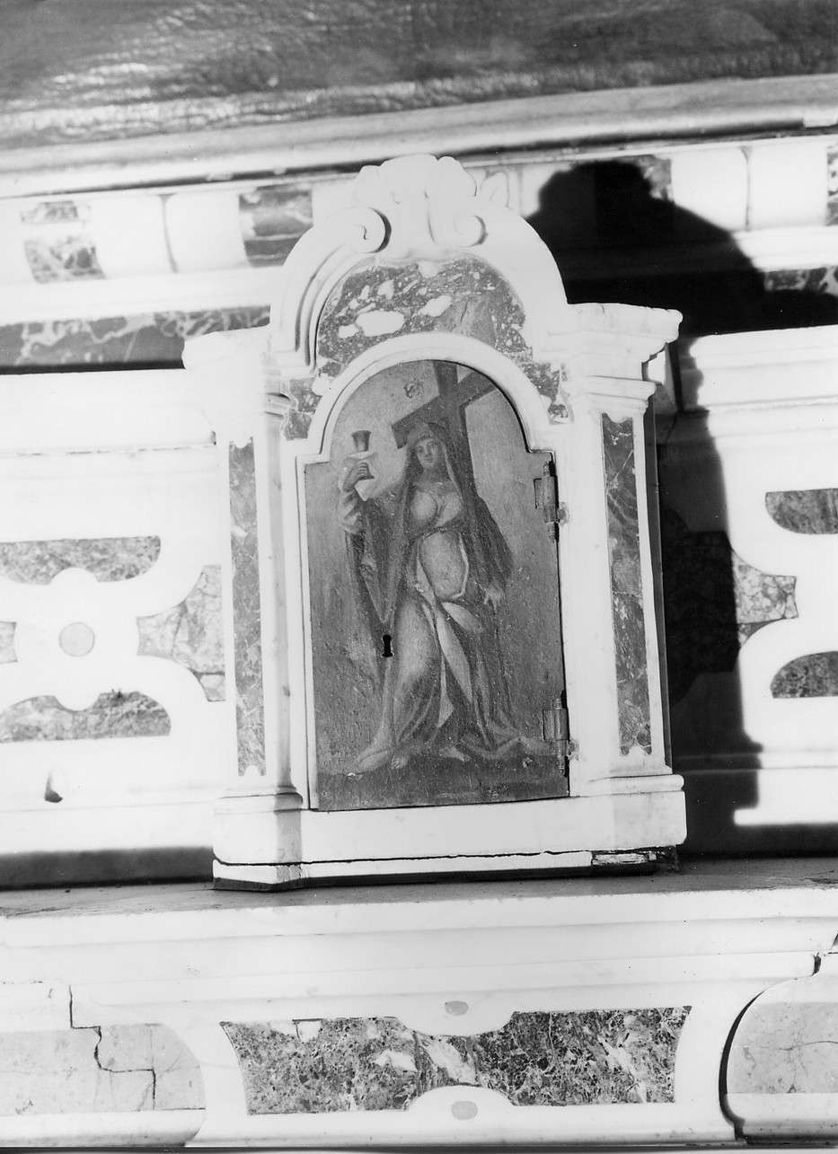 tabernacolo, elemento d'insieme - bottega ligure (inizio sec. XVIII)