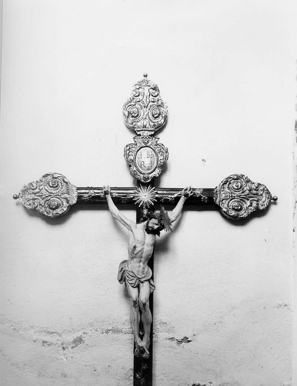 crocifisso, opera isolata - bottega ligure (inizio sec. XIX)