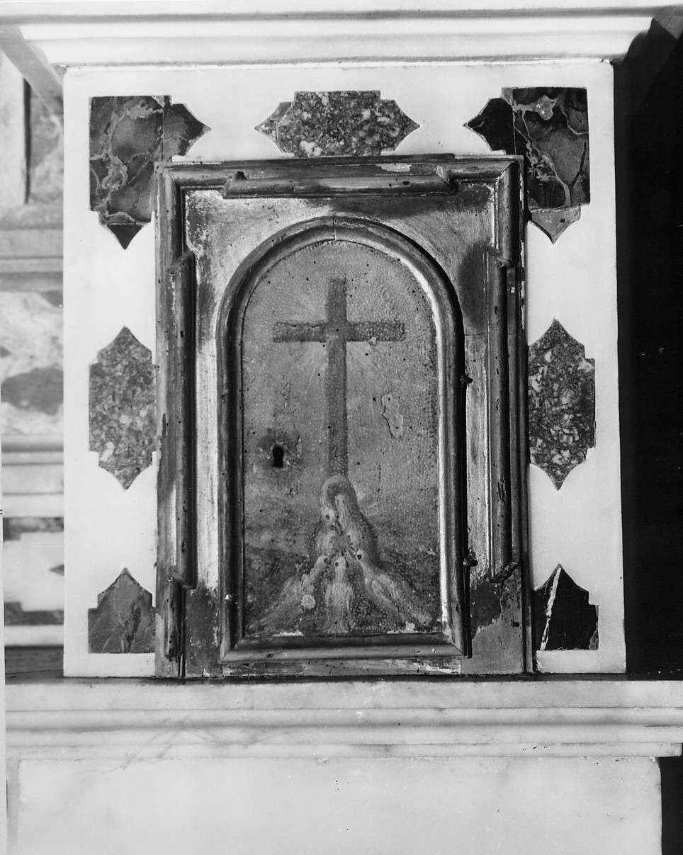 sportello di tabernacolo, elemento d'insieme - bottega ligure (sec. XVIII)