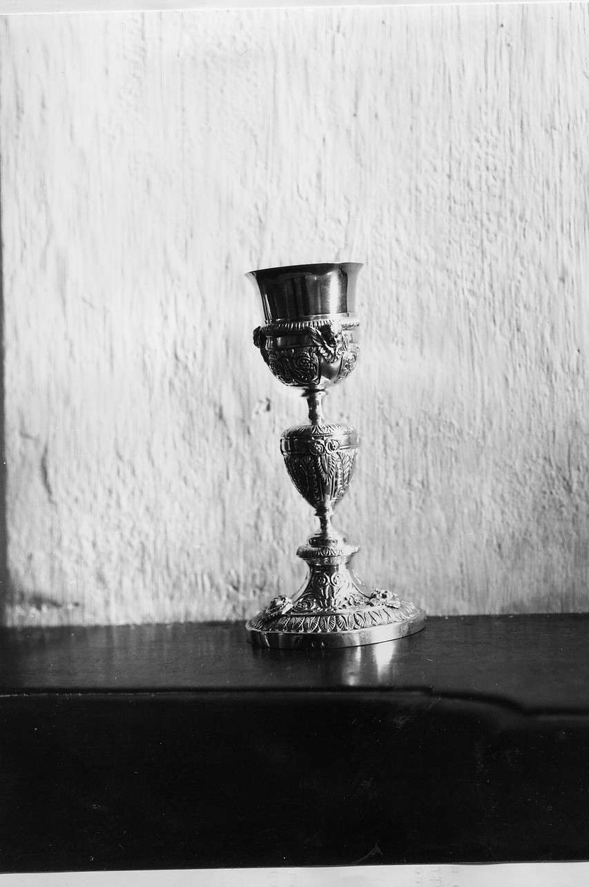 calice, opera isolata - bottega ligure (prima metà sec. XIX)