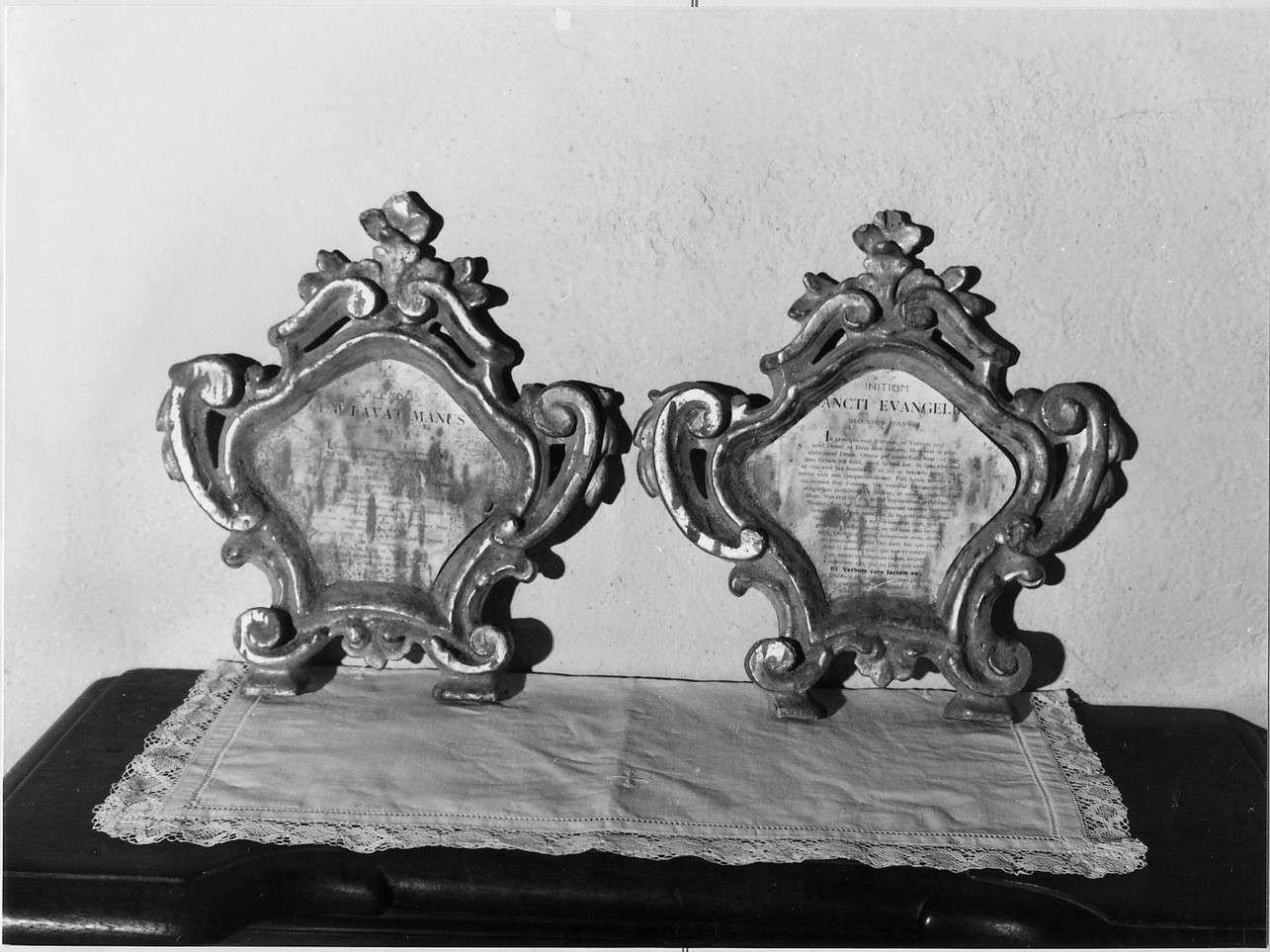 cartagloria, coppia - bottega ligure (inizio sec. XVIII)