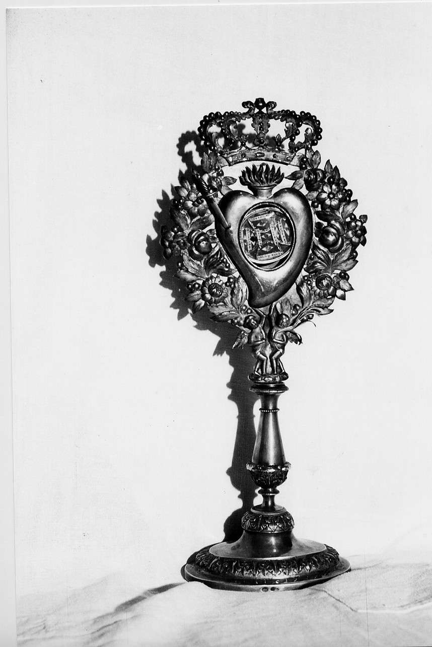 reliquiario, opera isolata - bottega genovese (secondo quarto sec. XIX)