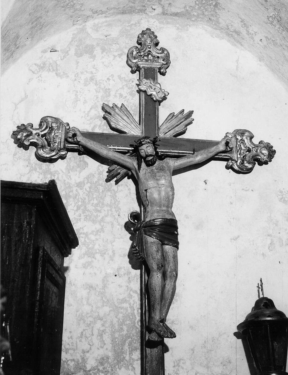 crocifisso, opera isolata - bottega ligure (sec. XVII)