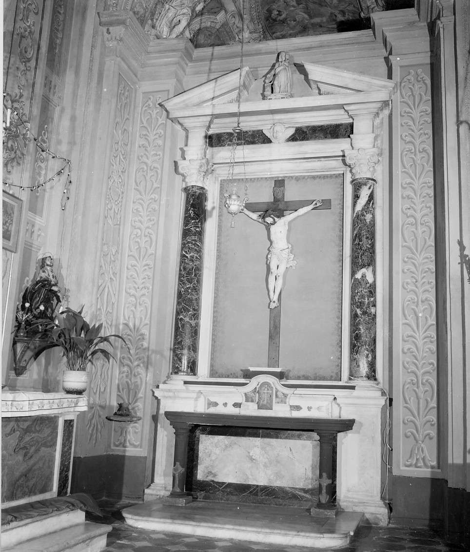 altare, elemento d'insieme - bottega ligure (sec. XVII)