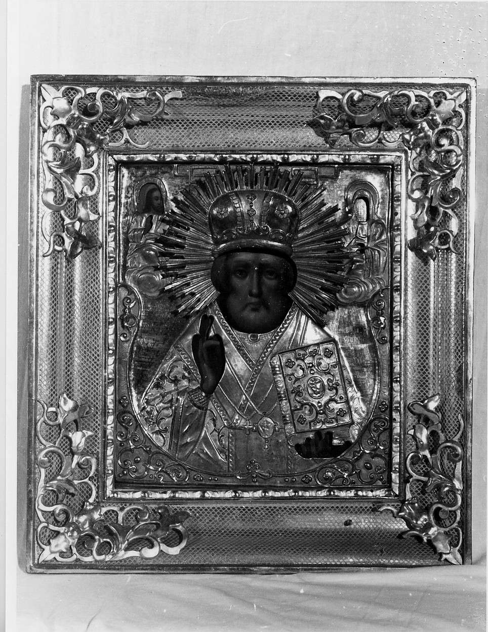 San Niccolò (icona, elemento d'insieme) - bottega russa (sec. XIX)