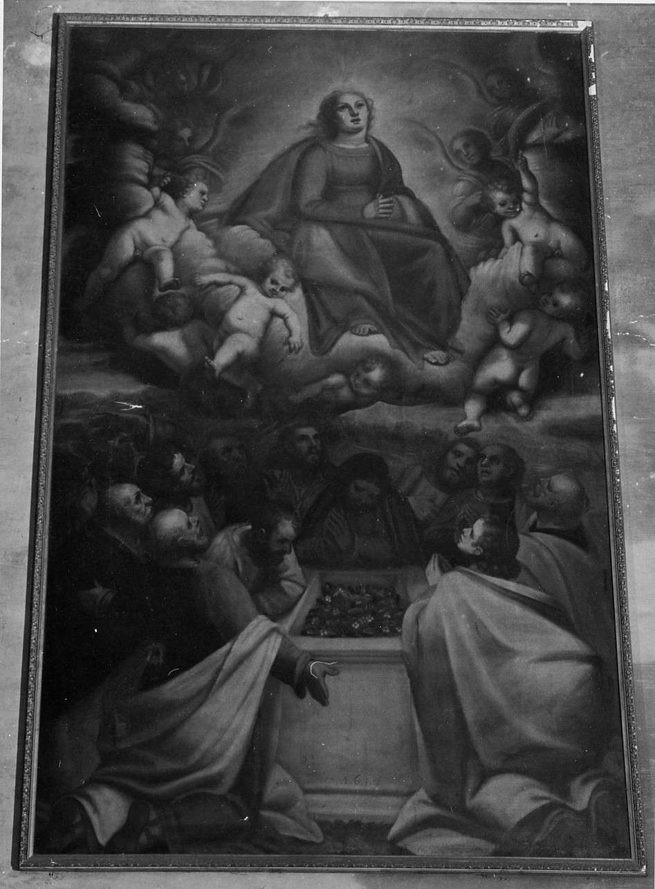 Madonna Assunta (dipinto, opera isolata) di Castello Bernardo (sec. XVII)