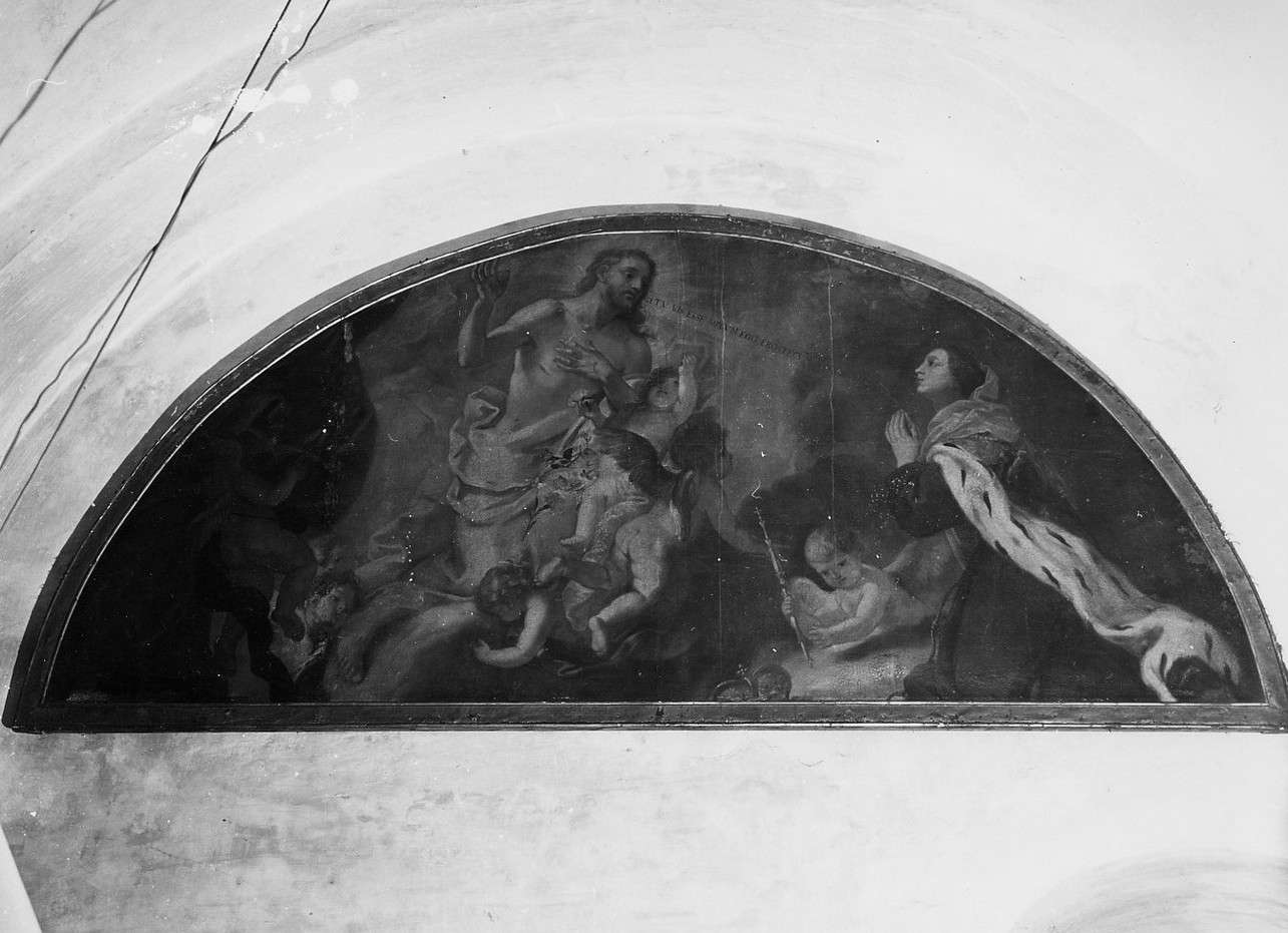 Sant'Elisabetta (dipinto, opera isolata) - ambito ligure (inizio sec. XVIII)