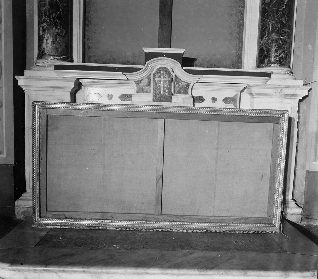 cornice di paliotto, coppia - bottega ligure (seconda metà sec. XIX)