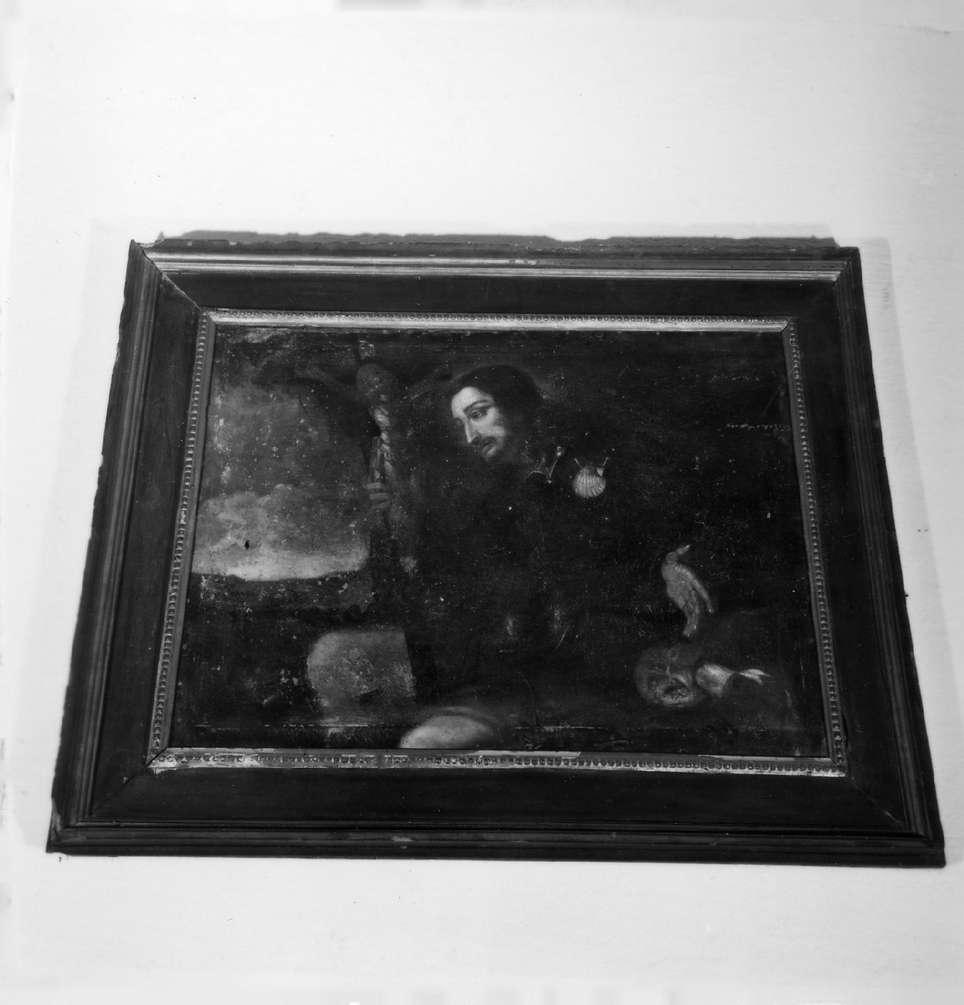 San Rocco (dipinto, opera isolata) - ambito ligure (prima metà sec. XVII)