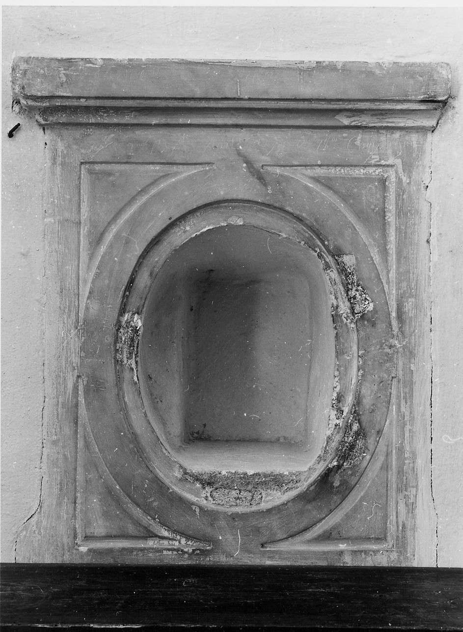 tabernacolo murale, opera isolata - bottega ligure (sec. XVIII)