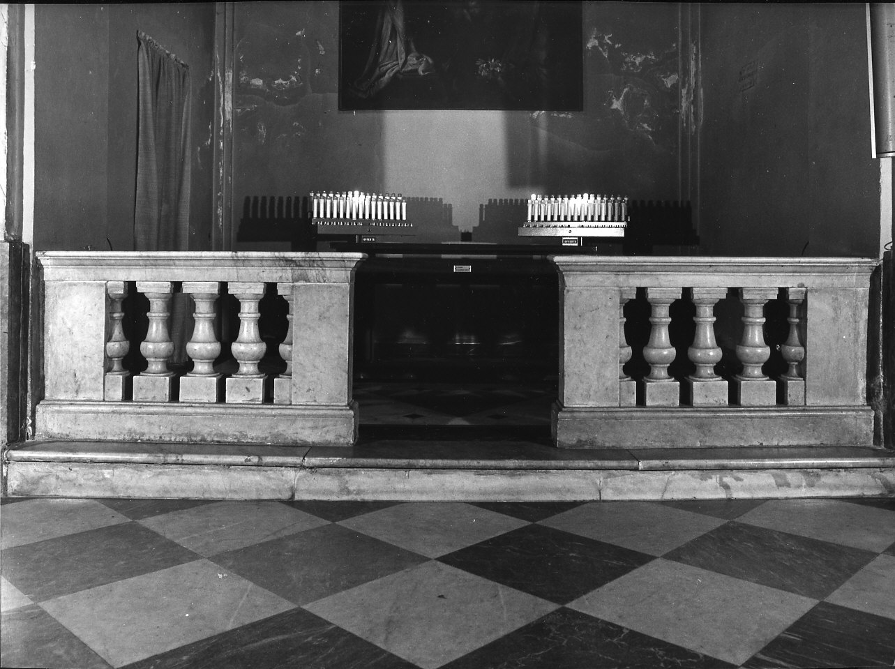 balaustrata, opera isolata - bottega ligure (sec. XIX)