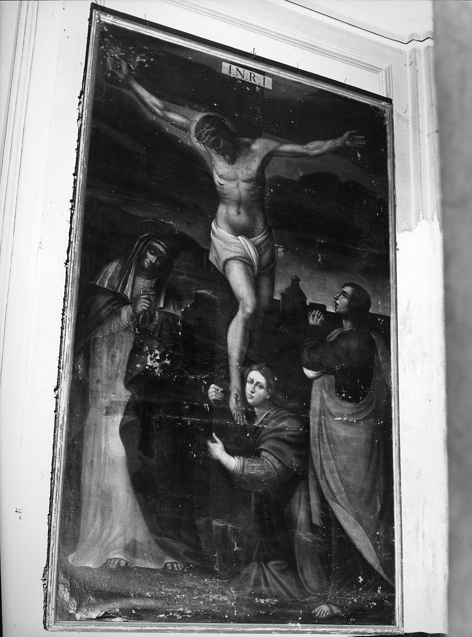 crocifissione (dipinto, opera isolata) - ambito italiano (sec. XIX)