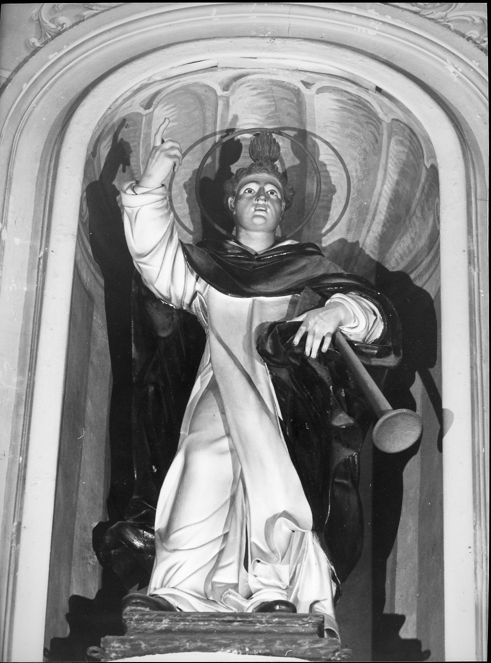 San Vincenzo Ferrer (statua, opera isolata) - bottega ligure (fine sec. XIX)