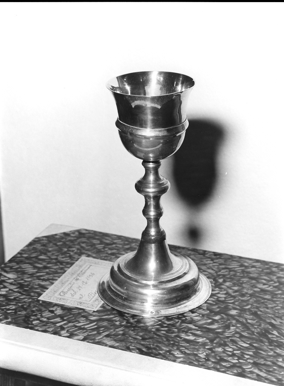 calice, opera isolata - bottega ligure (secc. XVIII/ XIX)