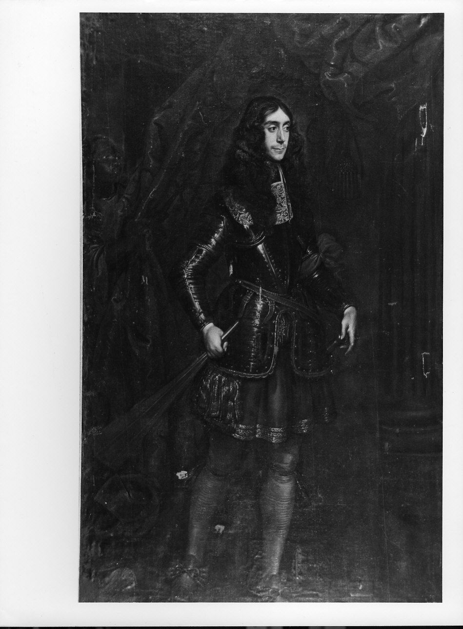 ritratto d'uomo (dipinto, opera isolata) - ambito piemontese (secc. XVI/ XVII)