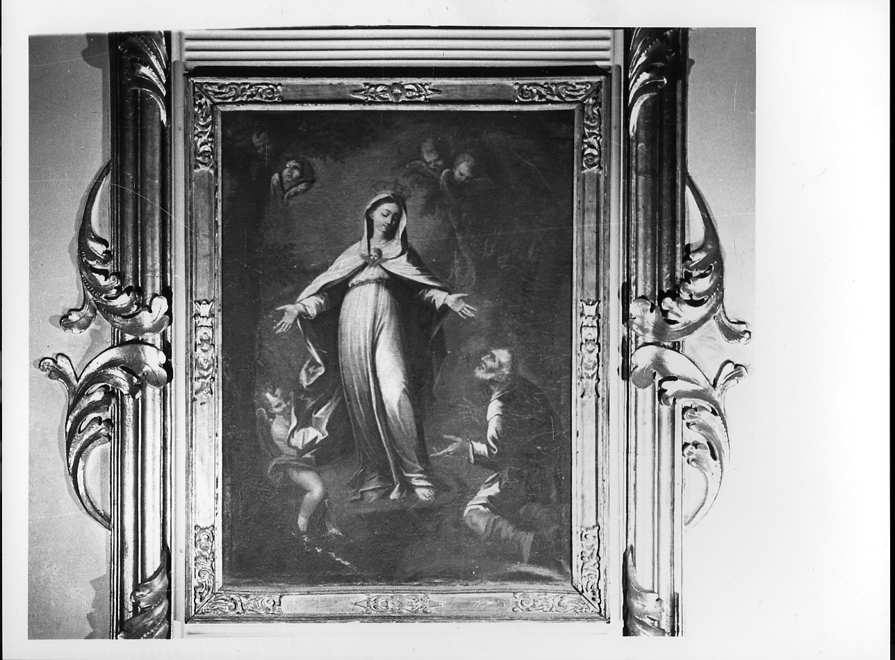 Madonna della Misericordia (dipinto, opera isolata) - ambito savonese (sec. XVIII)