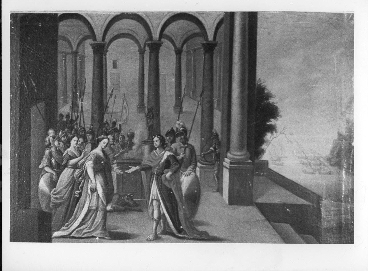 scena mitologica (dipinto, opera isolata) - ambito ligure (sec. XVIII)