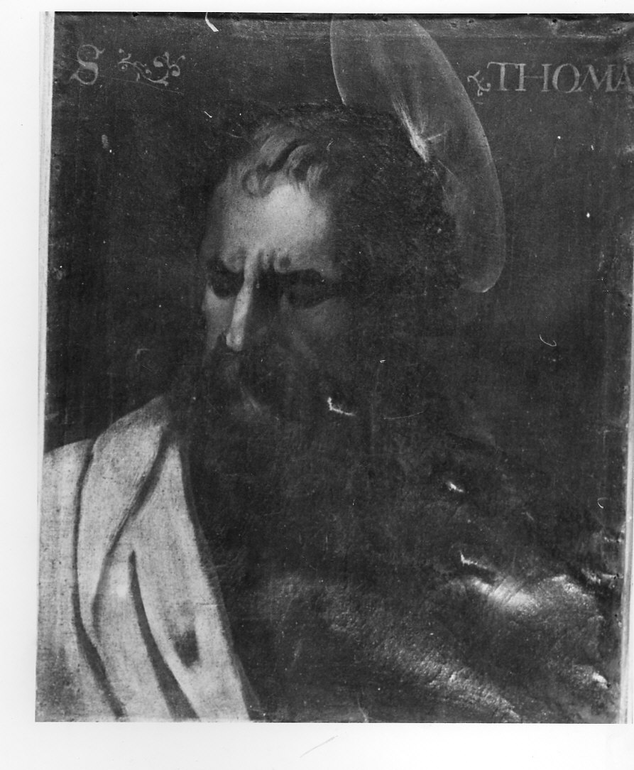 San Tommaso apostolo (dipinto, opera isolata) - ambito italiano (sec. XVII)