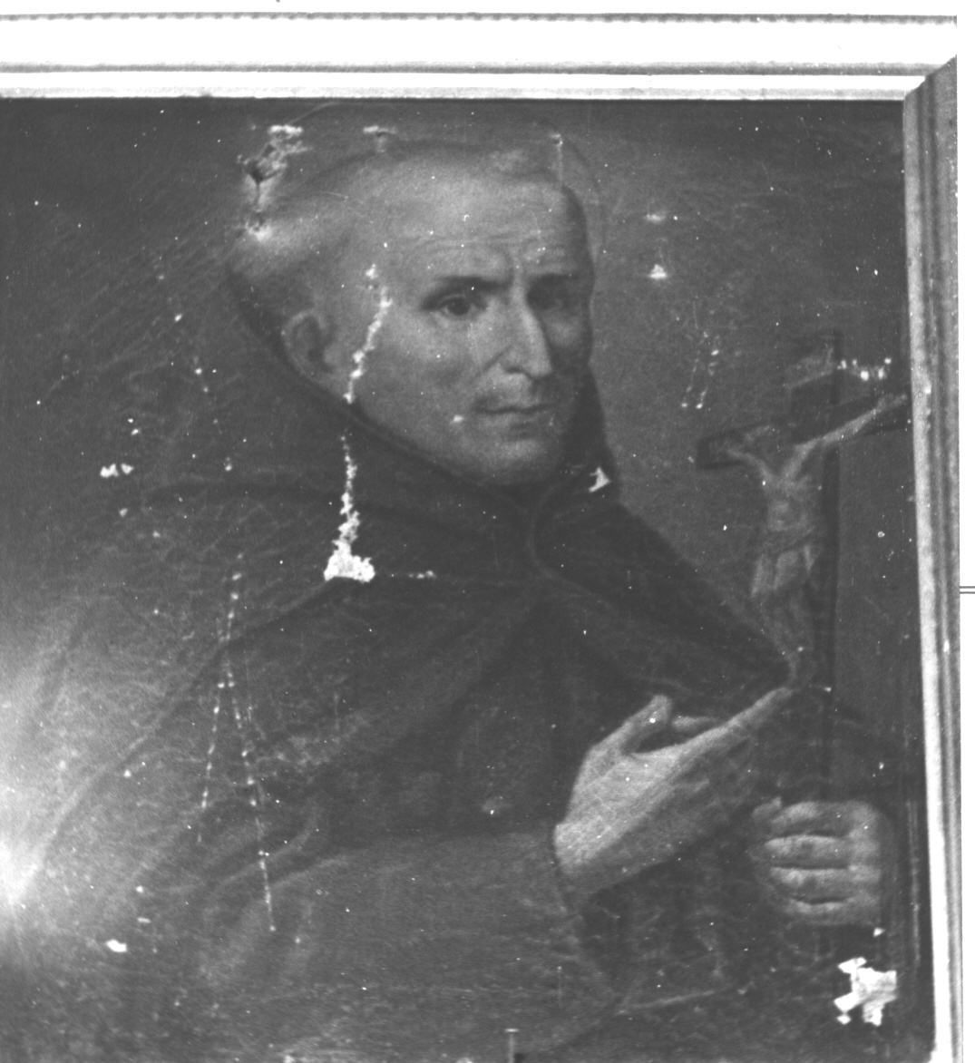 Santo (dipinto, elemento d'insieme) - ambito ligure (sec. XVIII)