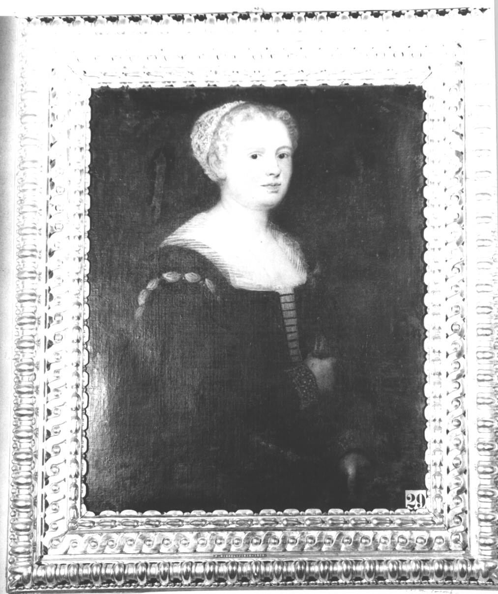 ritratto di dama (dipinto, opera isolata) - ambito veneto (metà sec. XVI)