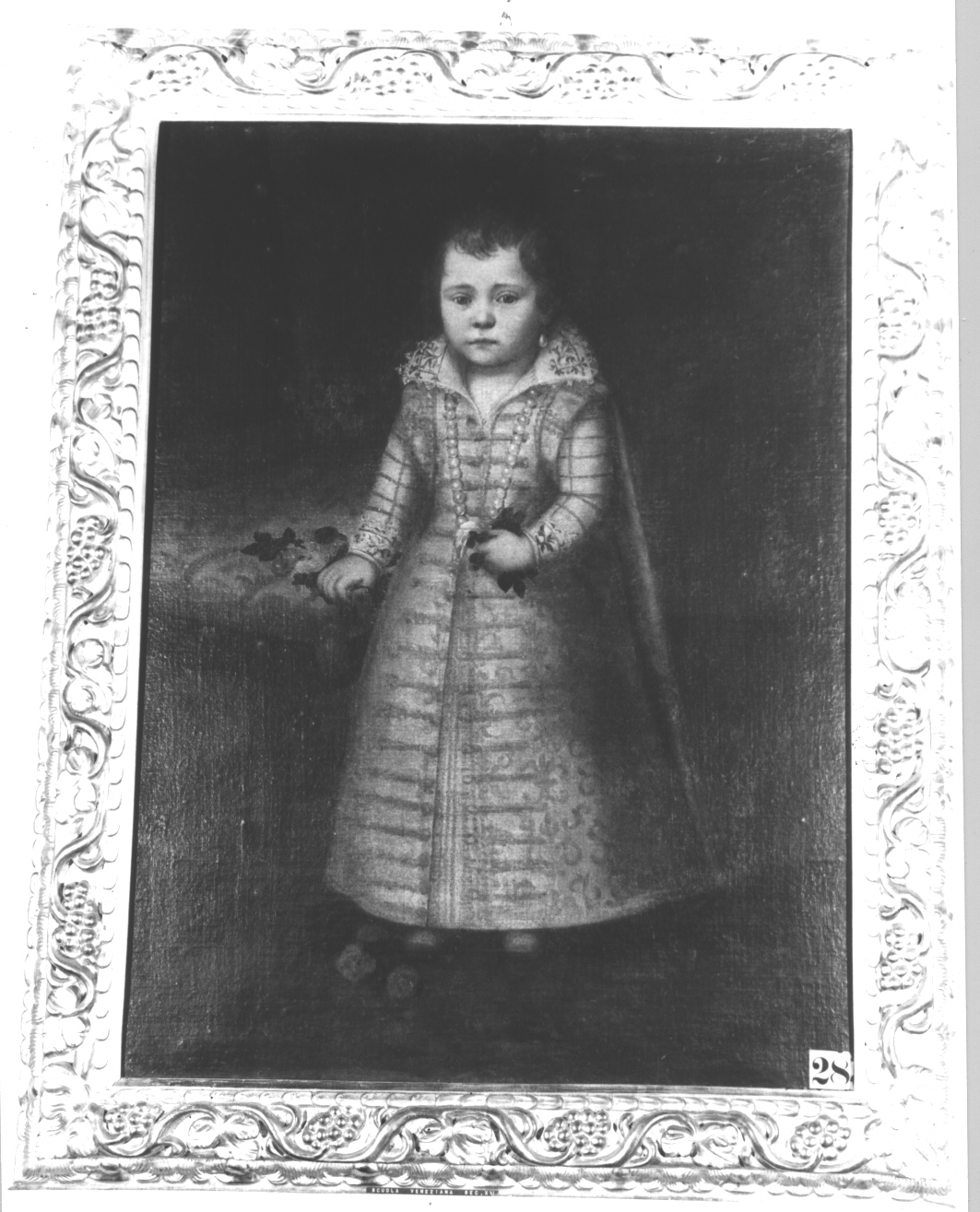 ritratto di bambina (dipinto, opera isolata) - ambito lombardo-veneto (inizio sec. XVII)