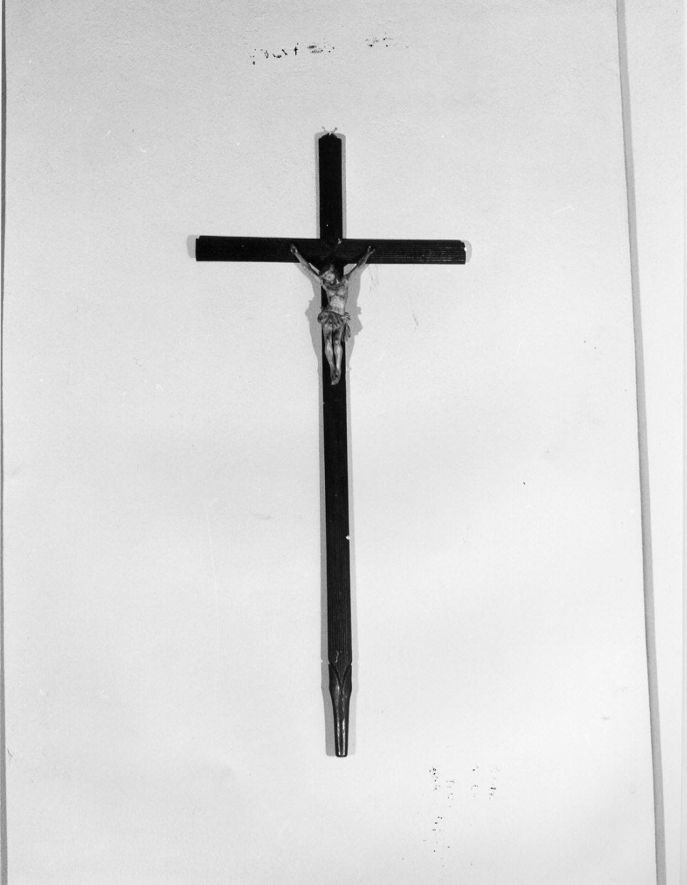 Cristo (crocifisso, elemento d'insieme) - bottega ligure (fine/inizio secc. XVII/ XVIII)