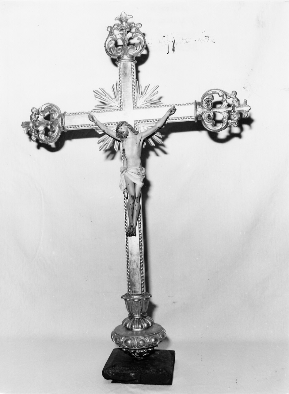 Cristo (crocifisso, elemento d'insieme) - bottega ligure (fine/inizio secc. XIX/ XX)