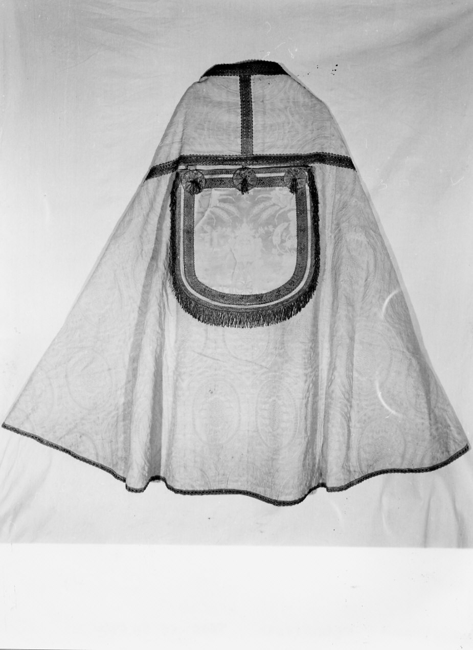 piviale, opera isolata - manifattura ligure (sec. XIX)