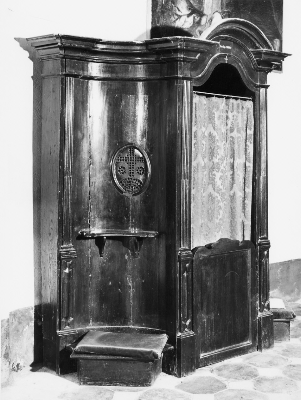 confessionale, opera isolata - bottega ligure (sec. XIX)