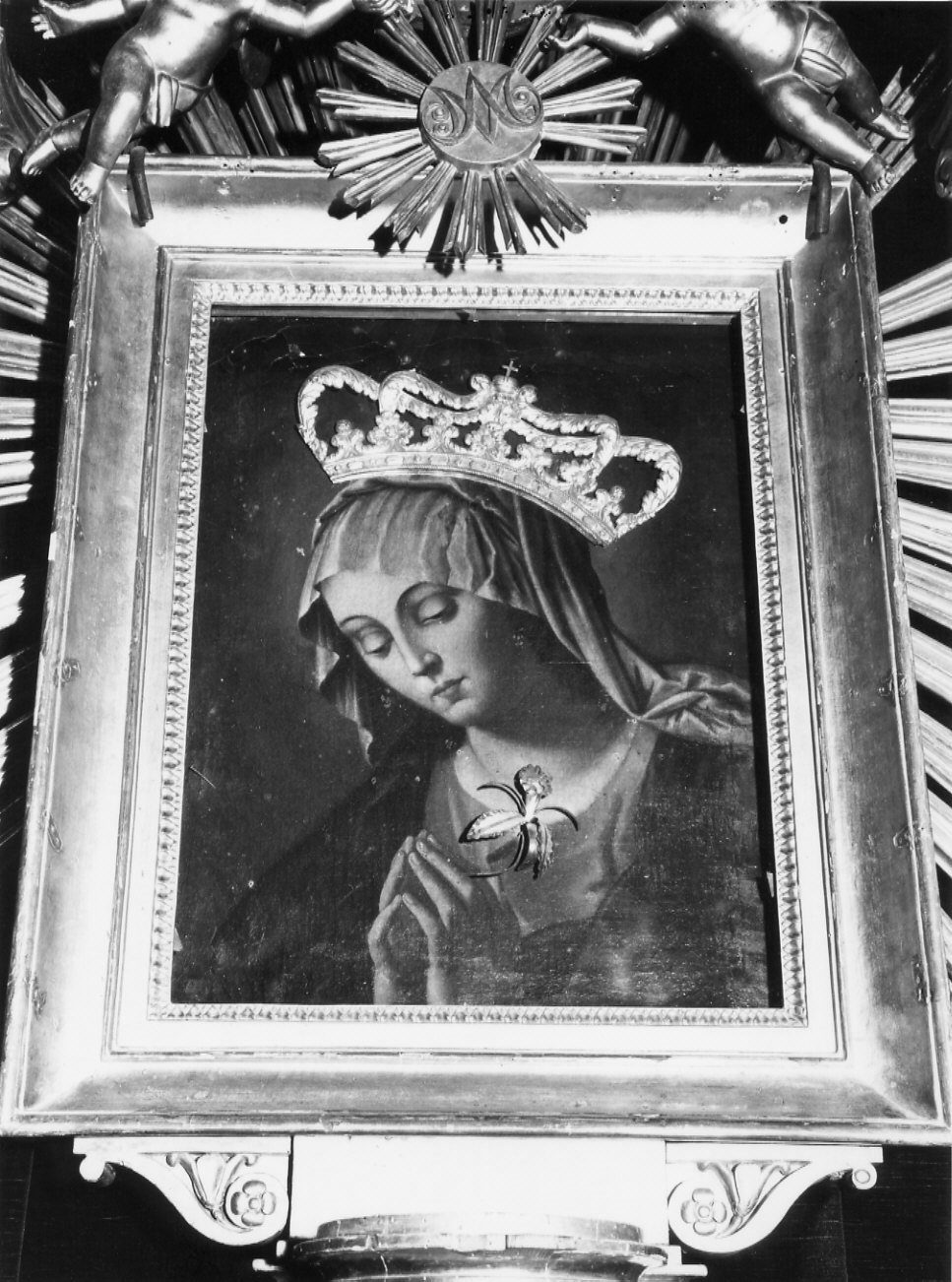 Madonna della Salute (dipinto, elemento d'insieme) - ambito italiano (seconda metà sec. XVIII)