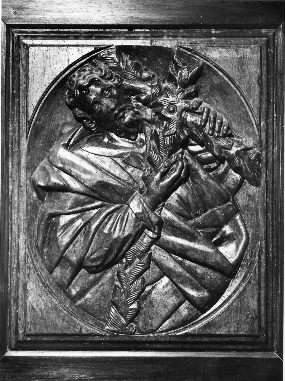 Sant'Andrea (formella, opera isolata) - bottega italiana (sec. XVI)