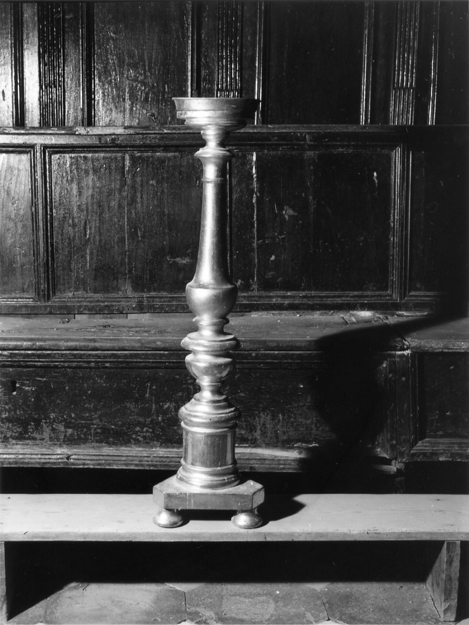 candeliere, serie - bottega ligure (secc. XIX/ XX)