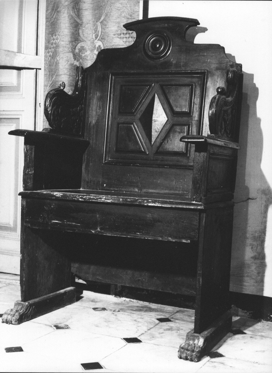 stallo, coppia - bottega italiana (seconda metà sec. XVII)