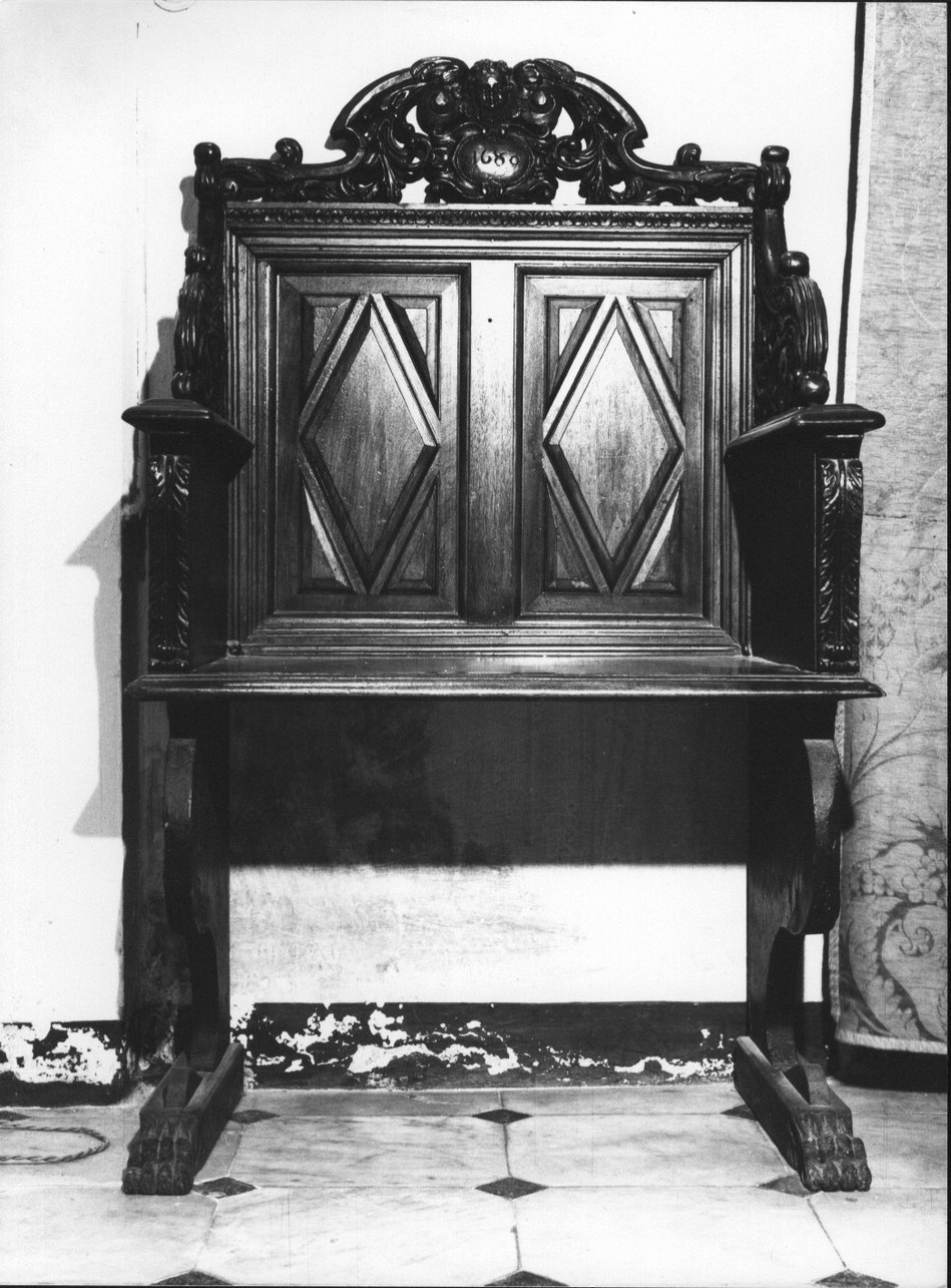 stallo, coppia - bottega italiana (sec. XVII)