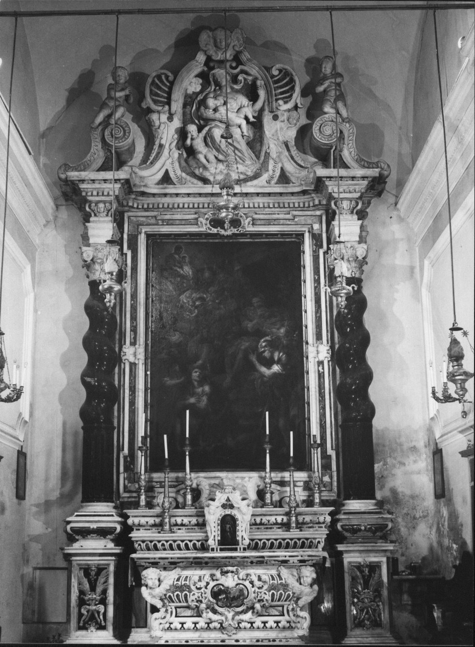 altare, insieme di Solaro Daniello, Mazzetti Giovanni Andrea, Manni Giovanni Andrea (primo quarto sec. XVII, sec. XVIII)