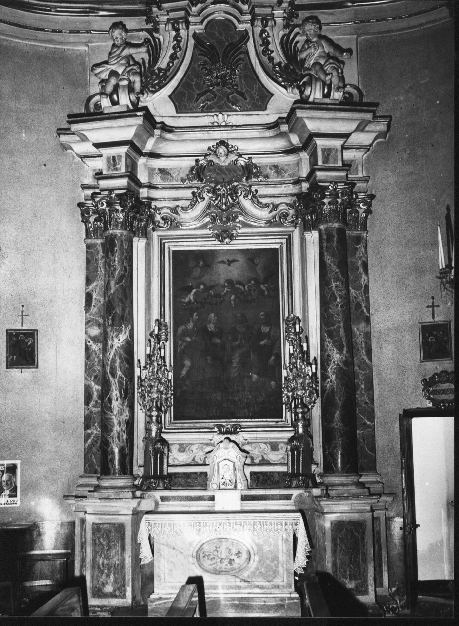 altare, insieme - bottega italiana (sec. XVIII, sec. XIX)