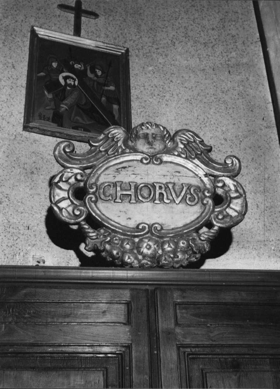 insegna, opera isolata - bottega italiana (seconda metà sec. XIX)