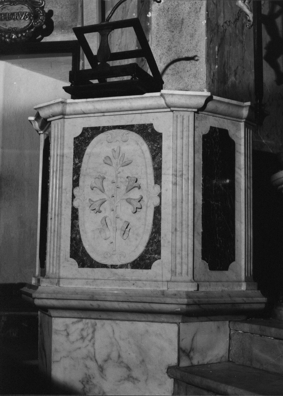 pulpito, opera isolata di Brilla Antonio, De Canis Vincenzo (seconda metà sec. XIX)