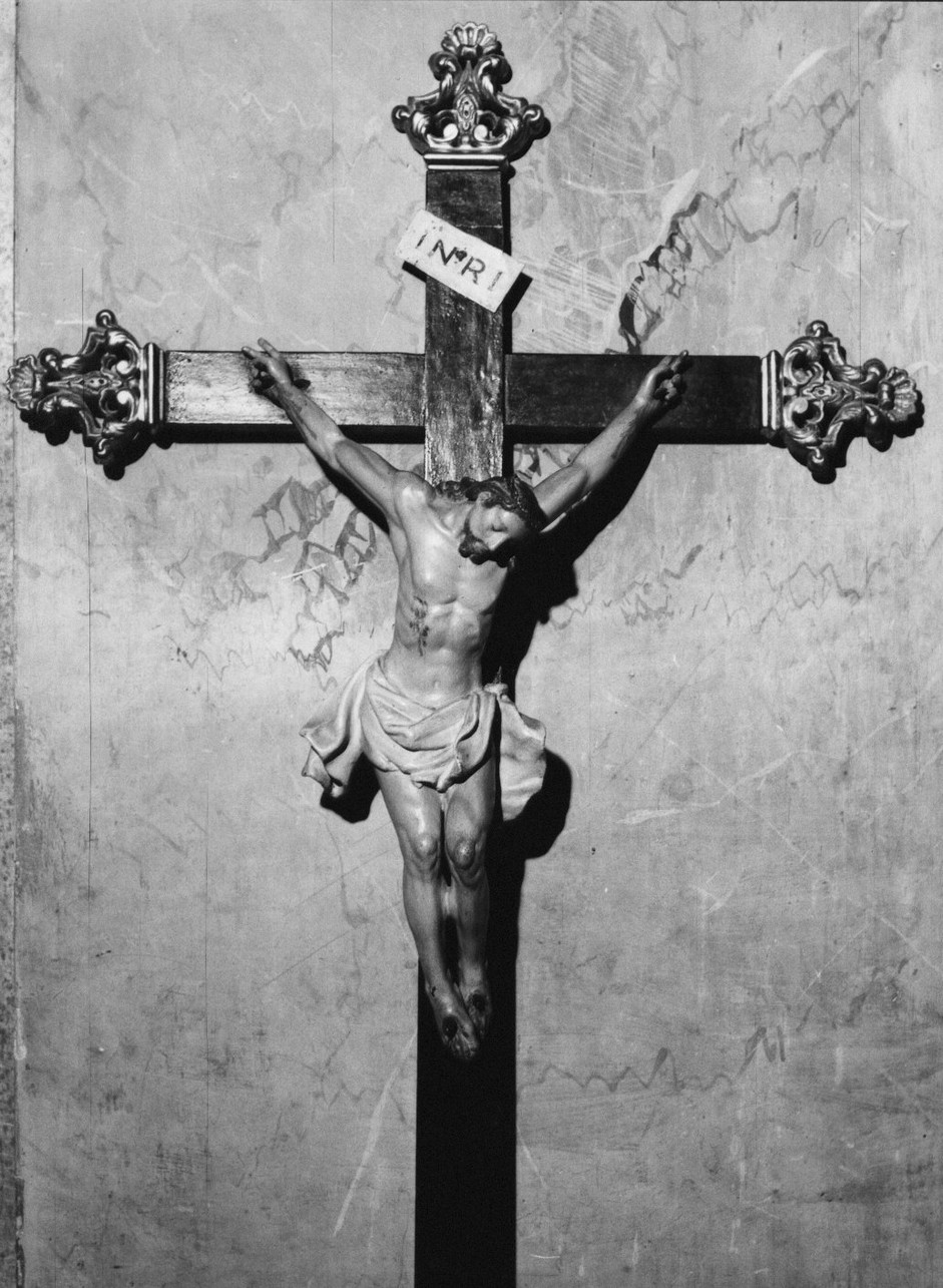 crocifisso, opera isolata - bottega italiana (fine/inizio secc. XVIII/ XIX)