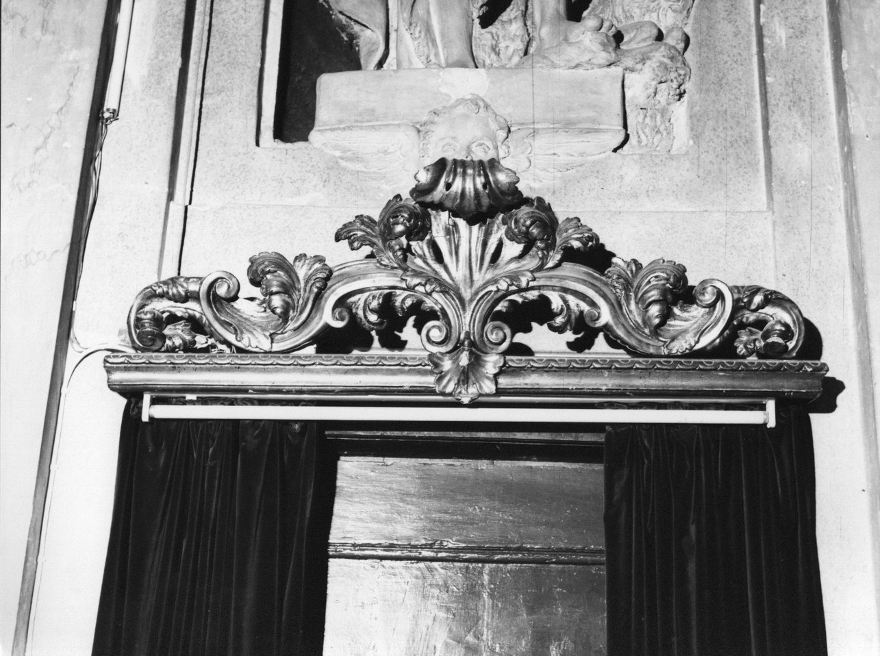 cimasa, coppia - bottega italiana (fine sec. XIX)