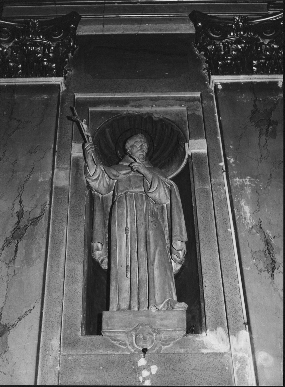 San Leonardo da Porto Maurizio (statua, complesso decorativo) di Brilla Antonio (sec. XIX)