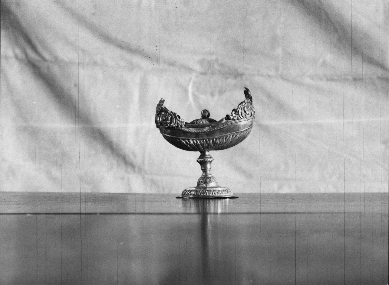 navicella portaincenso, opera isolata - bottega genovese (sec. XIX)