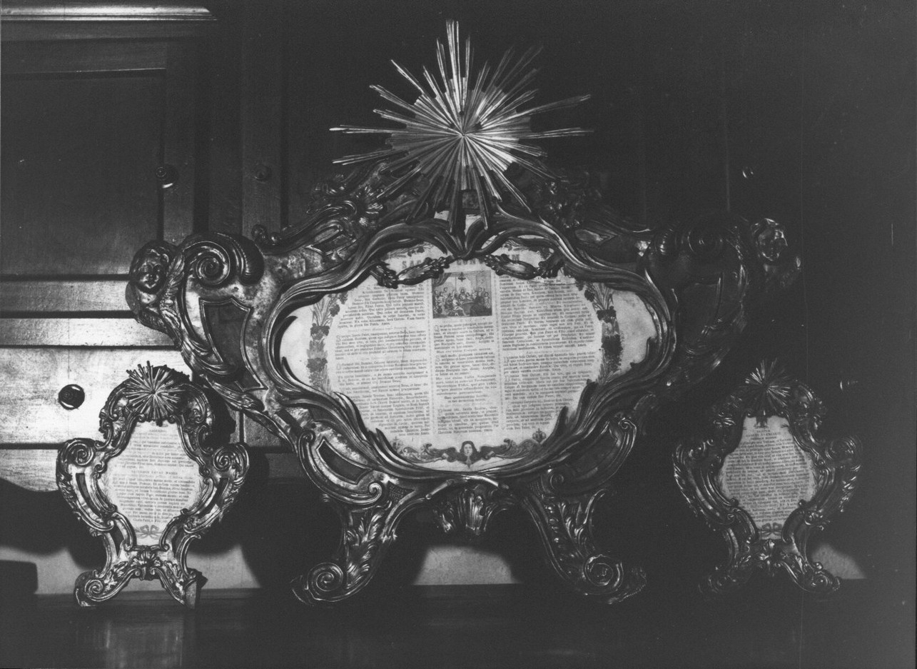 servizio di cartagloria, serie - bottega genovese (sec. XVIII)