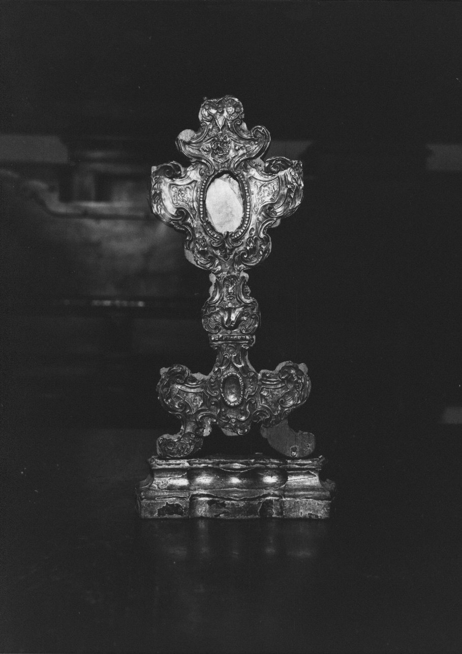 reliquiario - a ostensorio, opera isolata - bottega italiana (sec. XVIII)